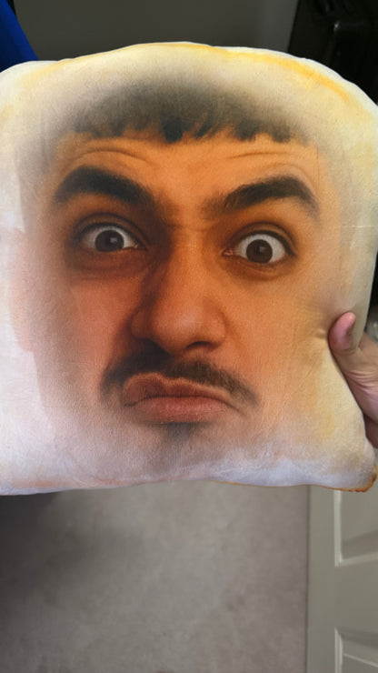 Custom Toast Face Plush