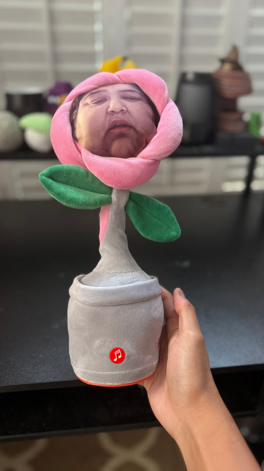 Custom Dancing Flower Plush