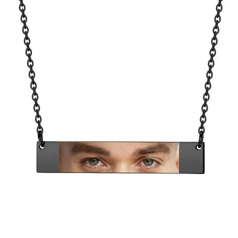 18in Custom Eye Photo Necklace